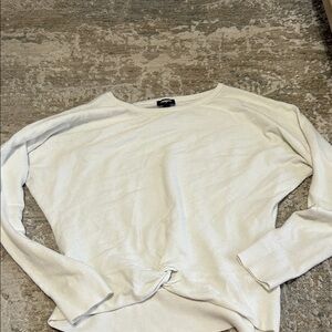 Express White Sweatshirt